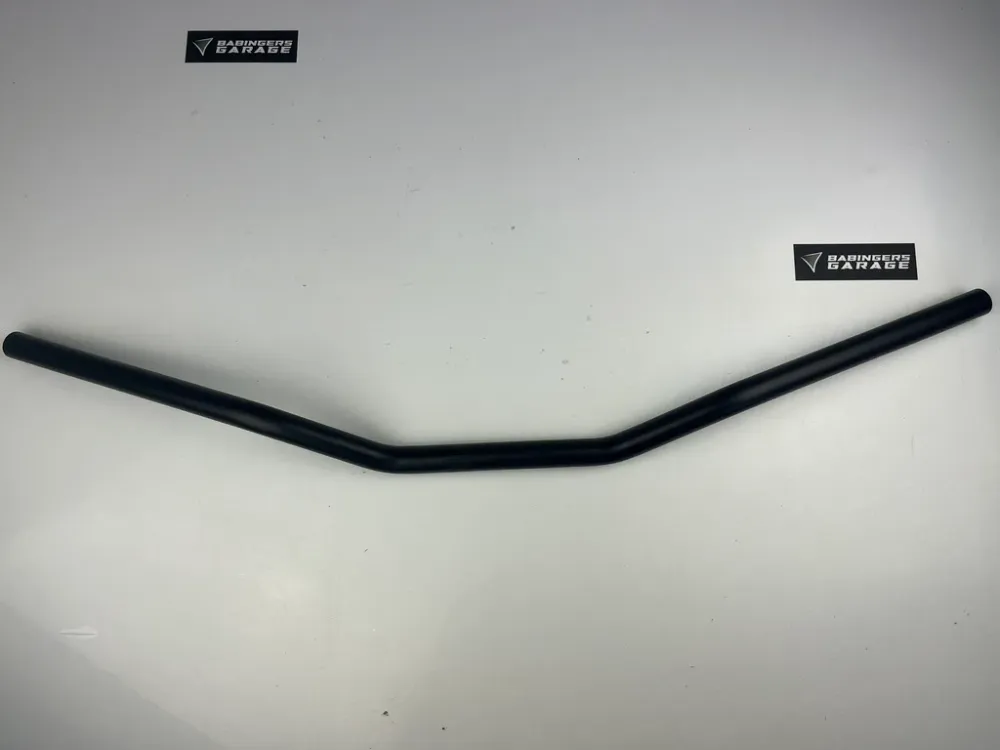 Lenker Stahl schwarz 22mm, universal, NEU