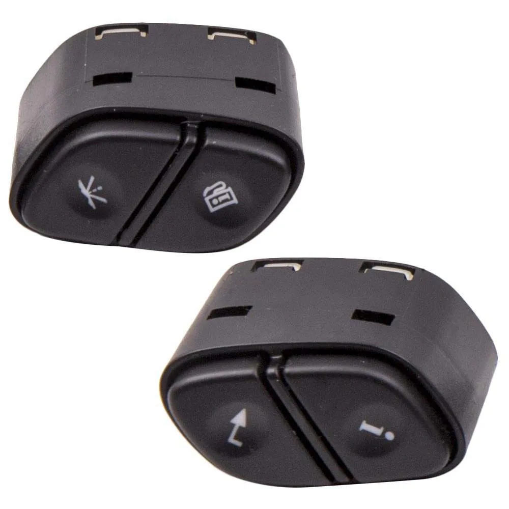 4x Lenkradschalter Multifunktionstasten für GMC Envoy Sierra Yukon 2003- 2009