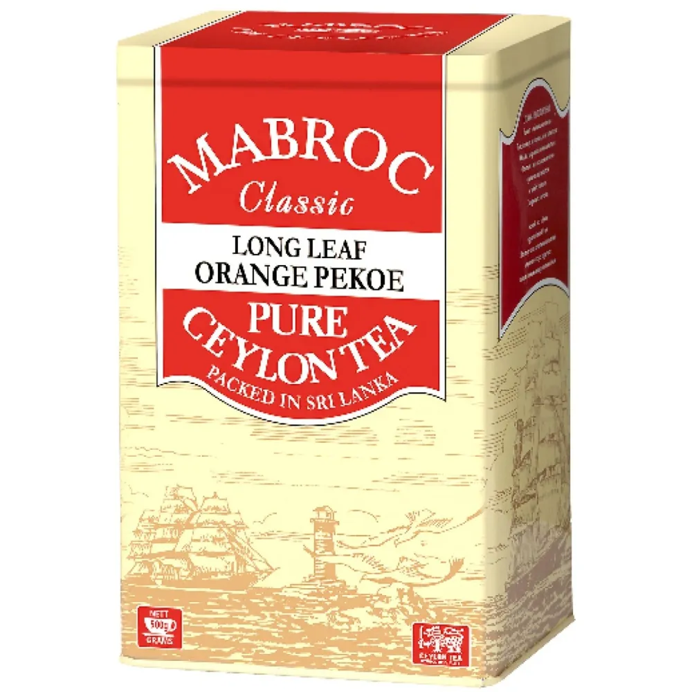 Mabroc Long Leaf Schwarzer Tee lose