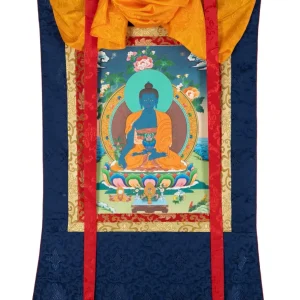Medizin-Buddha-Thangka XII