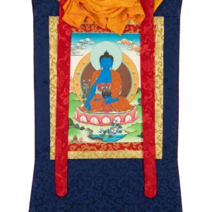 Medizin-Buddha-Thangka XIII