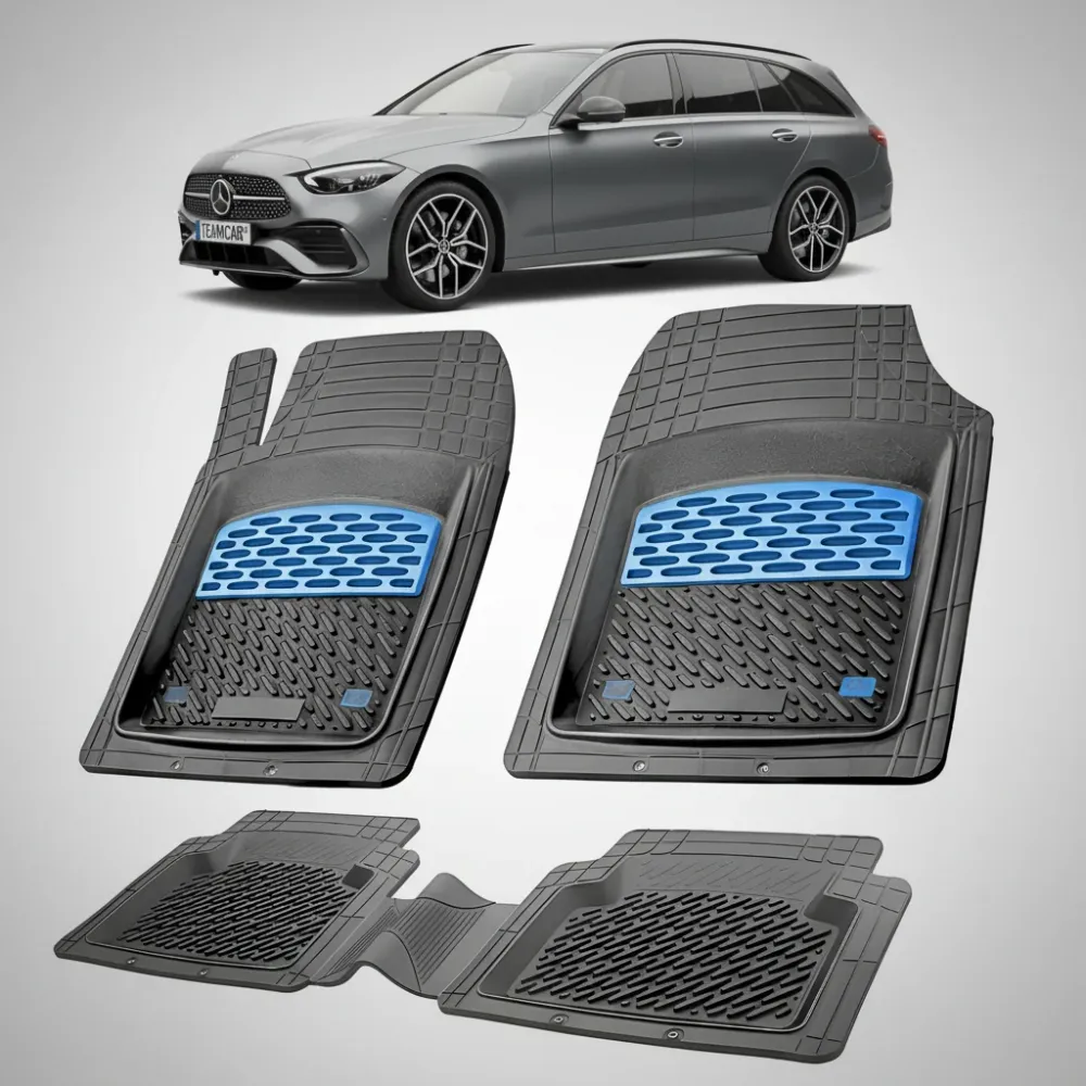 Mercedes-Benz C-Klasse S206 Kombi/T-Modell 2021–2025 Fußmatten | Blau