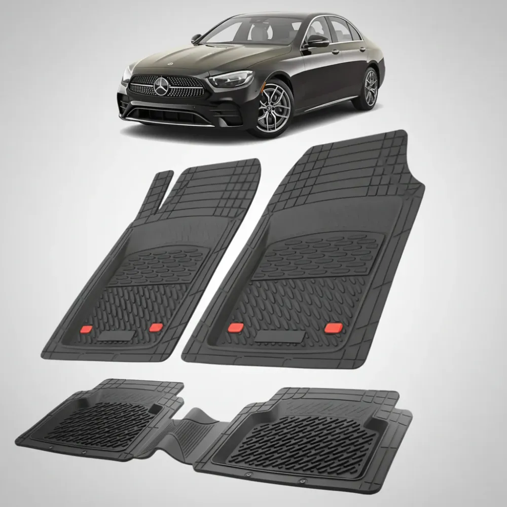 Mercedes-Benz E-Klasse W213 Fußmatten (2016–2023) | Schwarz