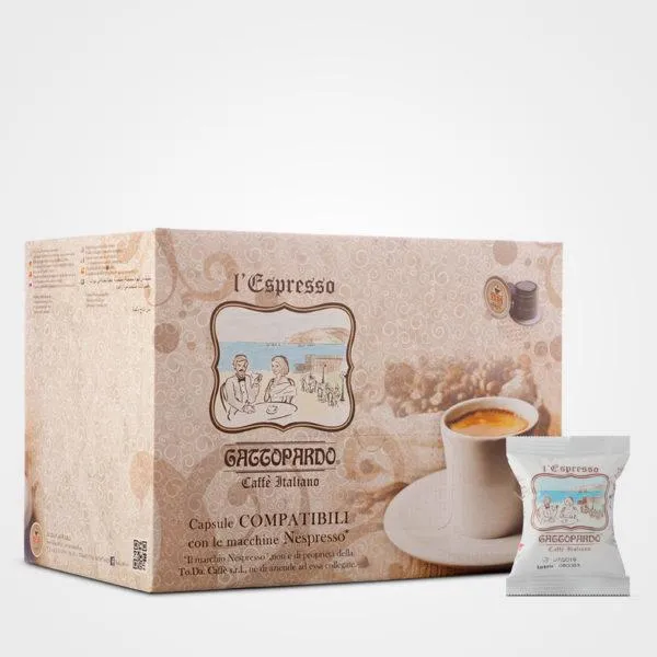 Nespresso-Kaffeekapseln * kompatibel Blaue Qualität 100 Kapseln