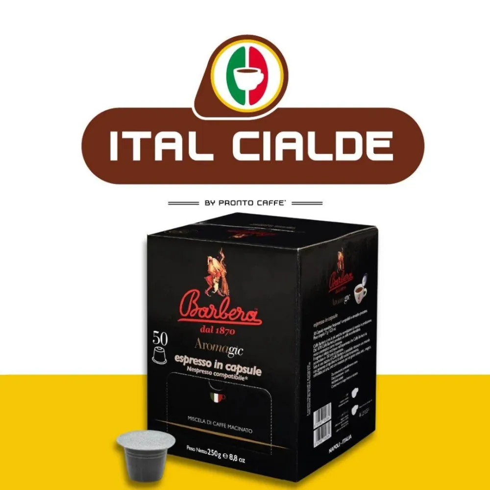 50 Nespresso-Kapseln Barbera Coffee Intense Blend