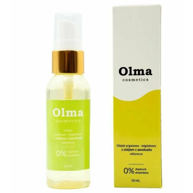 Olma Cosmetics Nährendes Argan-Mandelöl mit Avocadoöl 50ml