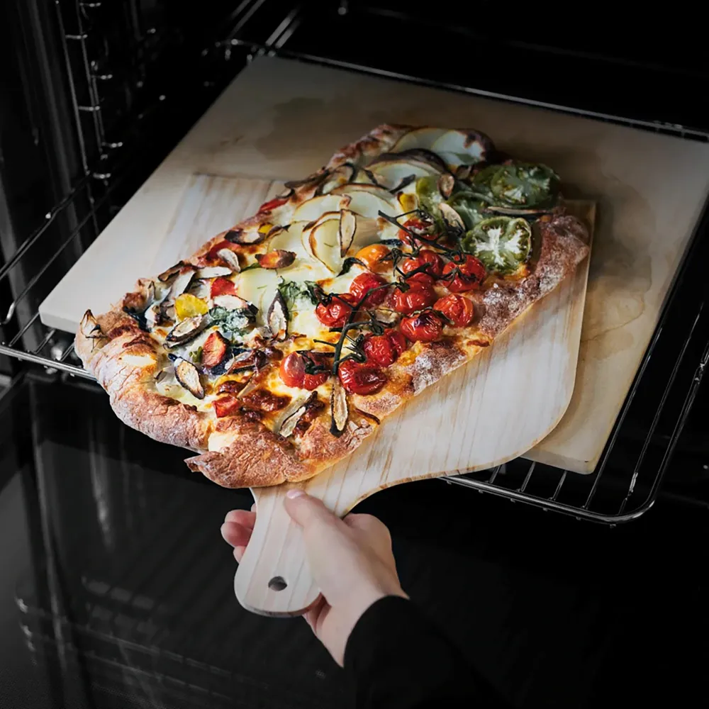 Pizza-Brotbackstein aus Schamott