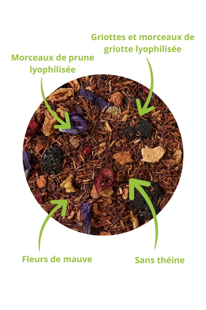 Rooibos Sauerkirschpflaume (Mademoiselle Rubis)