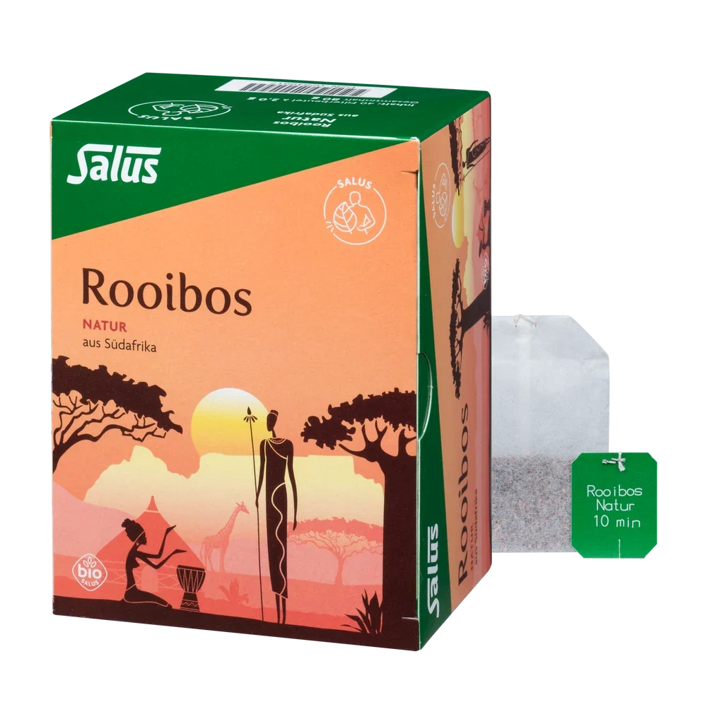 Rooibos Tee Natur Bio 40 Filterbeutel Salus