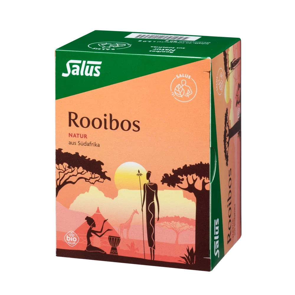 Rooibos Tee Natur Bio 40 Filterbeutel Salus