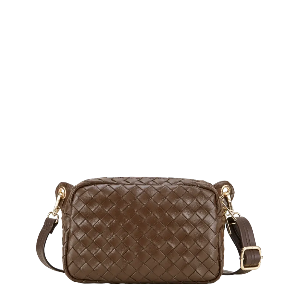 ROSSIS Aline Flechtoptik, Espresso