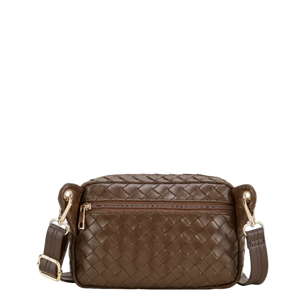 ROSSIS Aline Flechtoptik, Espresso