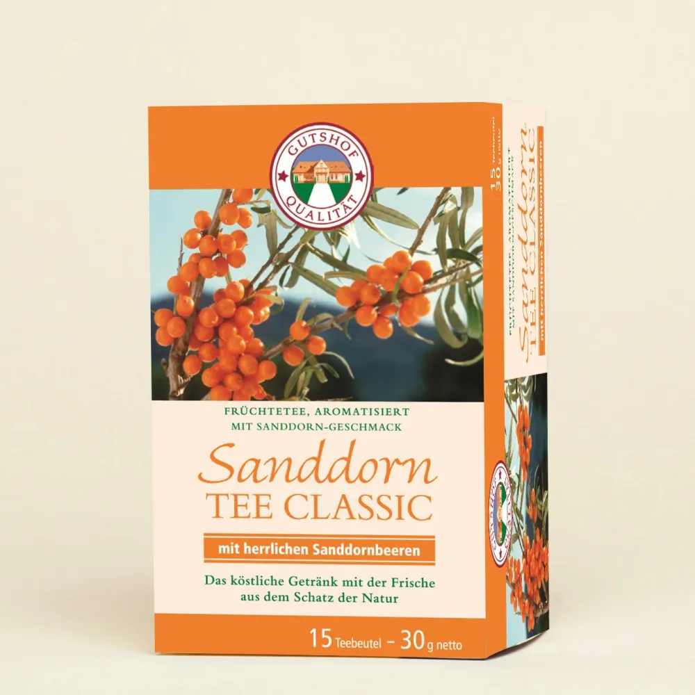 Sanddorn-Früchtetee Aufgußbeutel