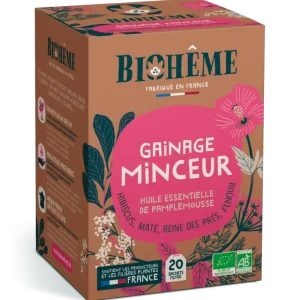 Schlankheitsaufguss · 20 Teebeutel · Gainage Minceur