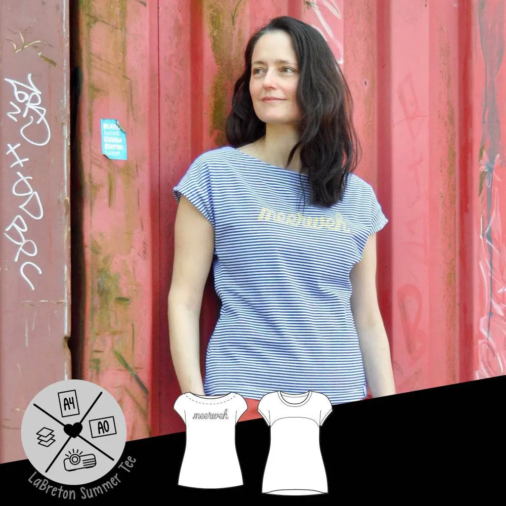 Schnittmuster »LaBreton Summer Tee« (32–46)