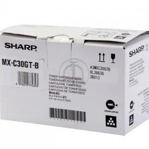 SHARP Toner schwarz MX-C30GTB MX-C301W 6000 Seiten