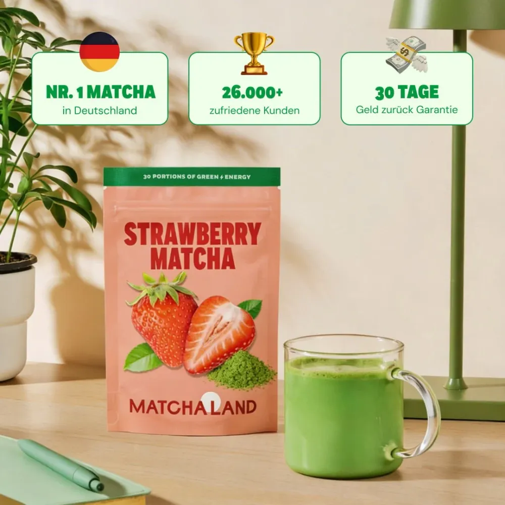 Strawberry Matcha (Zeremonie Qualität)