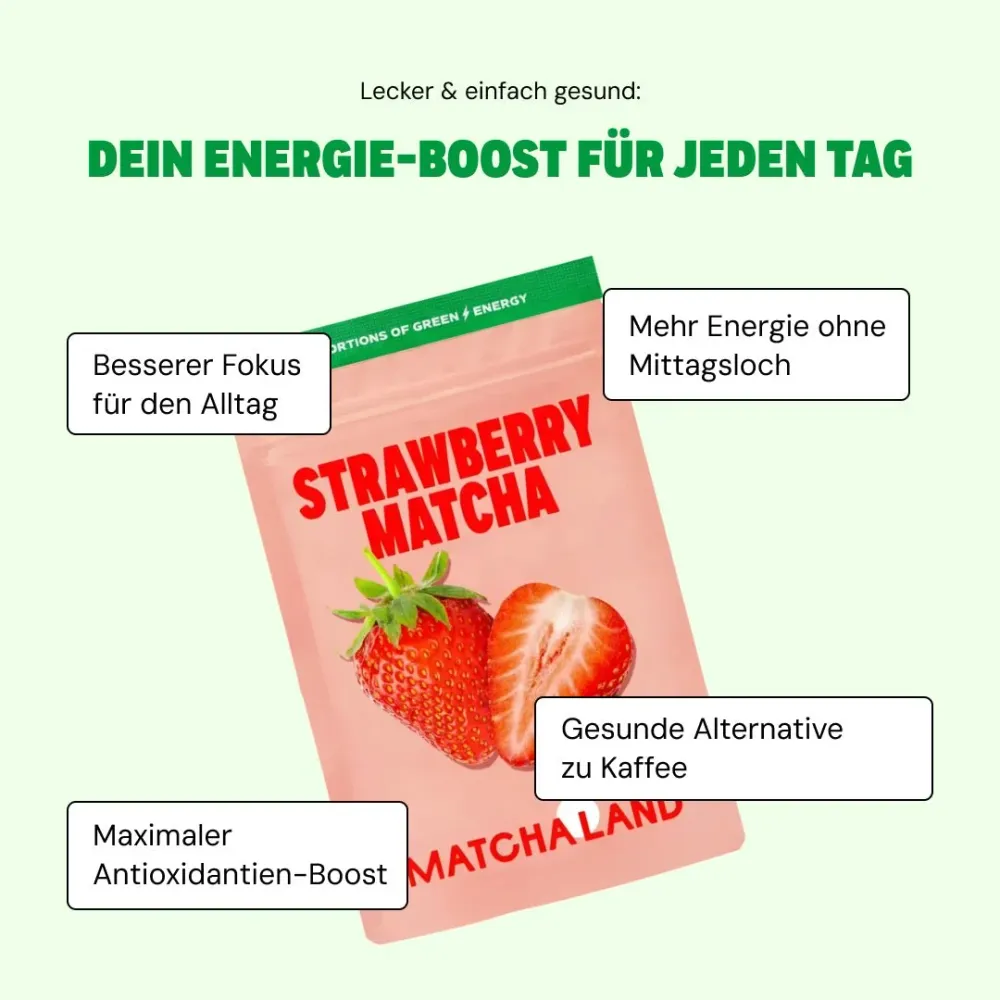 Strawberry Matcha (Zeremonie Qualität)