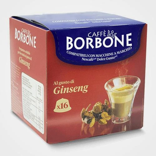 Super Ginseng Kaffee Nescafè Dolce Gusto kompatible Kapseln 16 Kapseln