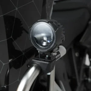SW-Motech Sturzbügelklemmen für Scheinwerfer | Schwarz. Für Sturzbügel Ø 22/25,4/26/27/28 mm.
