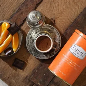 Tahmis Türkischer Kaffee mit Orange-Schokolade