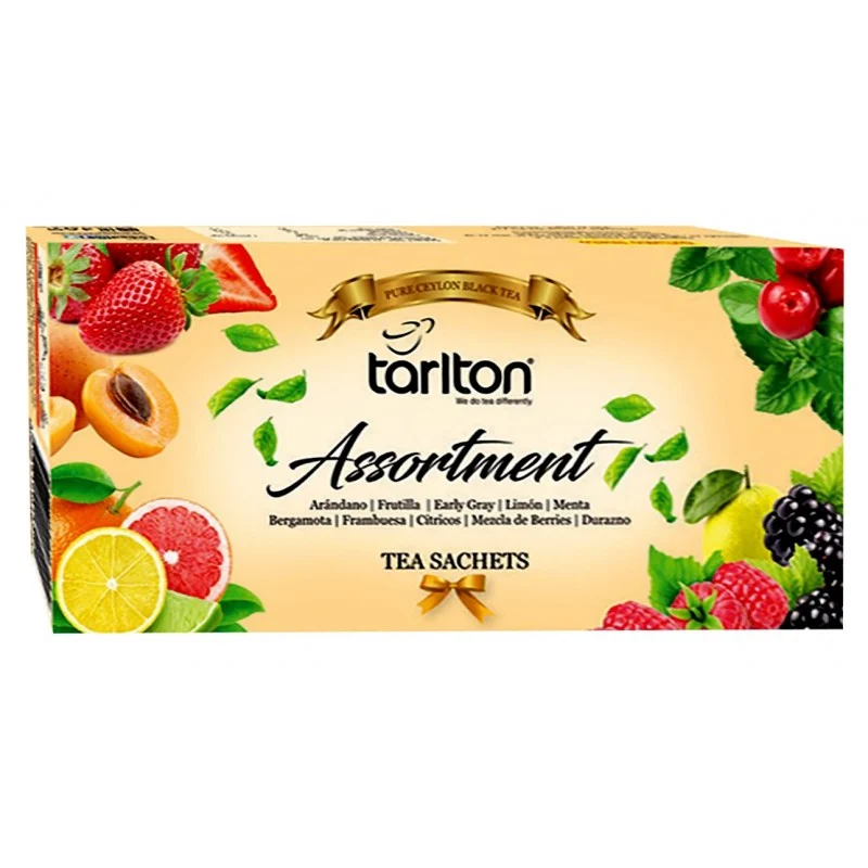 Tarlton Geschenk-Assortiment –Schwarzer Tee 10 Geschmacksrichtungen