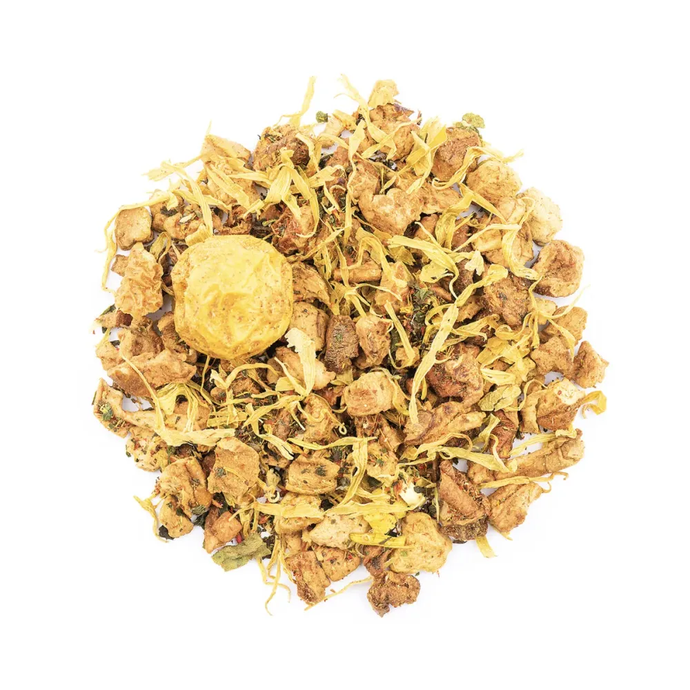 TaTeeTaTa viel Glück Früchteteemischung | Orangeneis Geschmack 15g