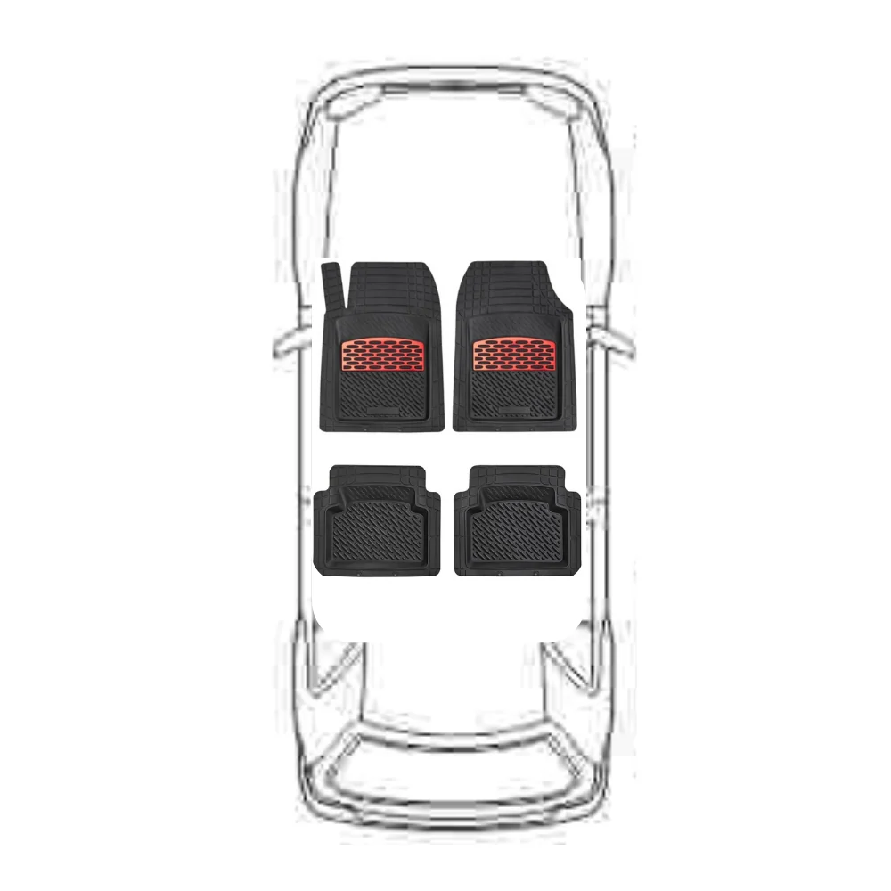TeamCar® Automatten für Toyota Corolla E210 (ab 2018) – Schrägheck, Rot