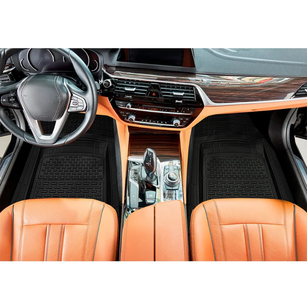 TeamCar® Fußmatten Wannenform, kompatibel mit Renault Symbol I (1999–2008) – Limousine