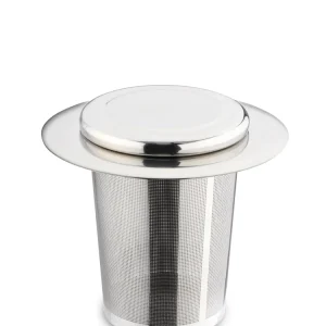Teefilter Edelstahl mit breitem Aufsetzrand