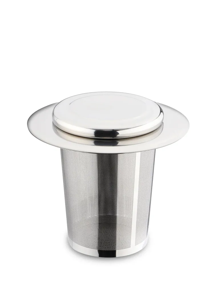 Teefilter Edelstahl mit breitem Aufsetzrand