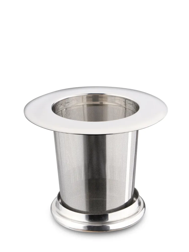 Teefilter Edelstahl mit breitem Aufsetzrand