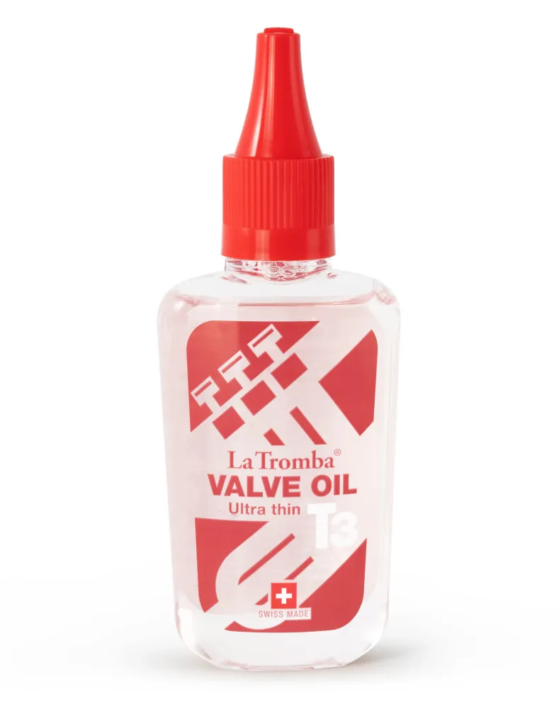 La Tromba AG Valve Oil Ultra Thin T3 – Ventilöl rot, 63 ml, Neu & OVP