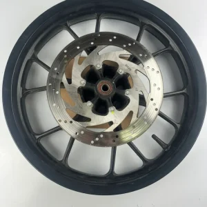 vordere Gussfelge, Derbi/Aprilia ab 2011, 100/80-17, 15mm Achsdurchmesser