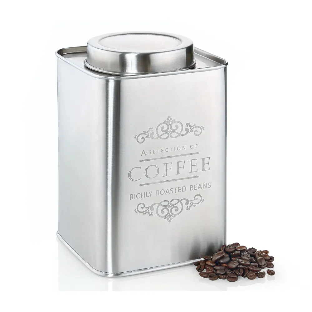 Vorratsdose COFFEE, Edelstahl 1000 g