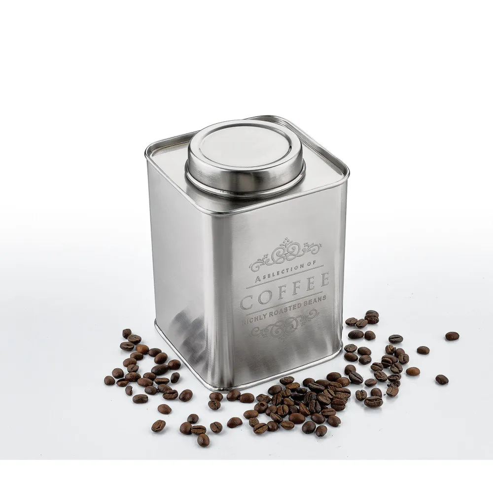 Vorratsdose COFFEE, Edelstahl 500 g