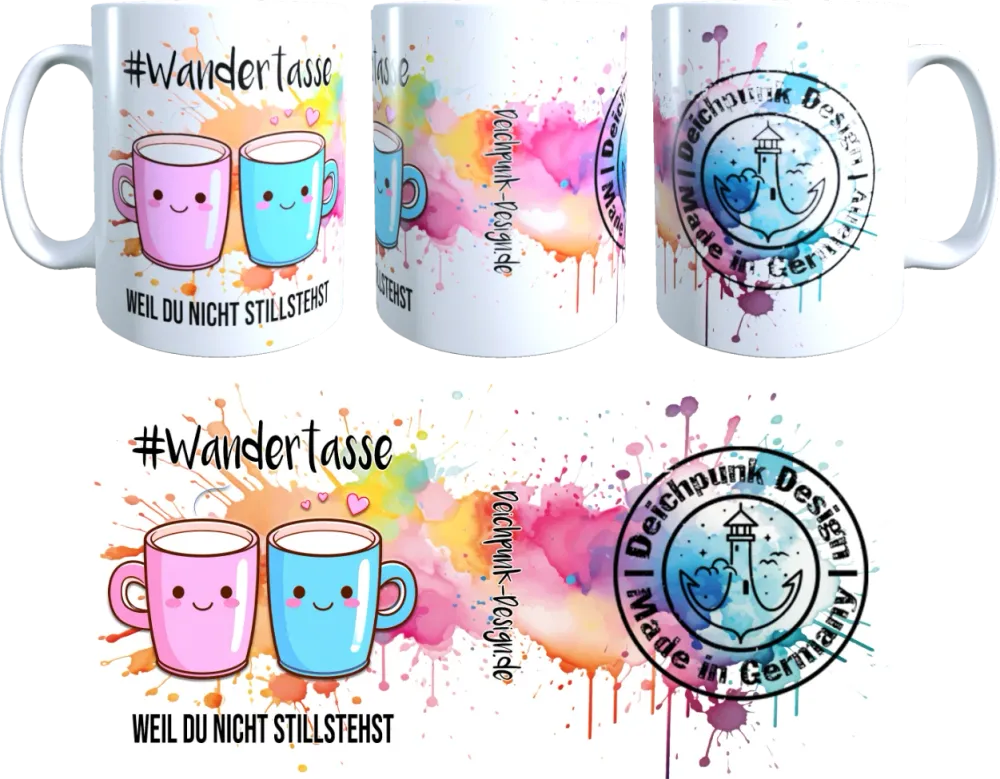 #Wandertasse Keramik