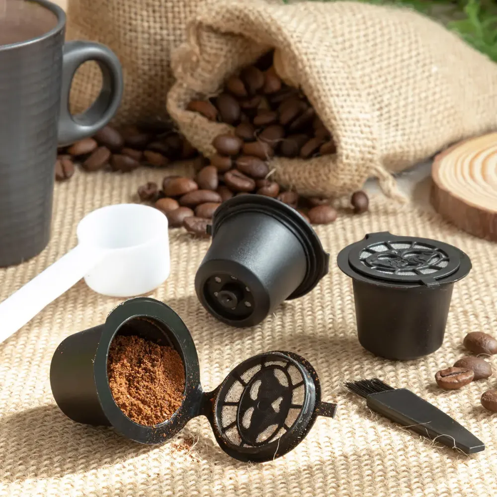 Wiederverwendbare Kaffeekapsel 3er Set
