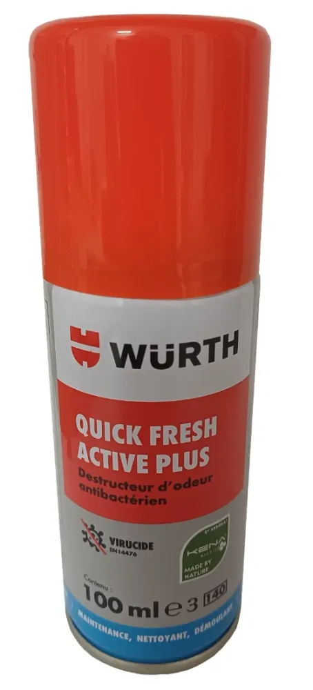 Würth Quick Fresh Active Plus Antibakterieller Klimaanlagenreiniger 100 ml