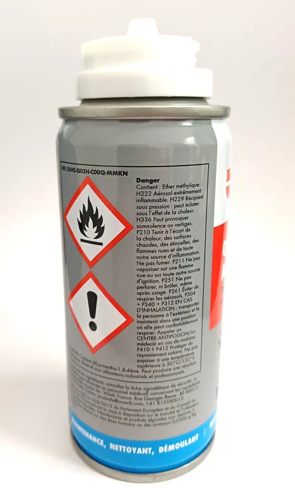 Würth Quick Fresh Active Plus Antibakterieller Klimaanlagenreiniger 100 ml