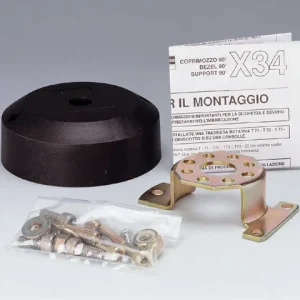 X34 Montageflansch 90°