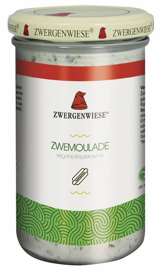 Zwemoulade vegane Kräutercreme 230 ml Zwergenwiese