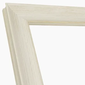 298.915 Holzrahmen mit White Ocker -Hintergrundprofil Maß 45 x 30 mm