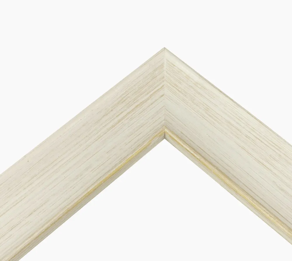 298.915 Holzrahmen mit White Ocker -Hintergrundprofil Maß 45 x 30 mm
