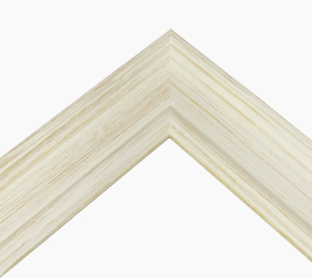 340.915 Holzrahmen mit White Ocker -Hintergrundprofil Messung 60 x 30 mm