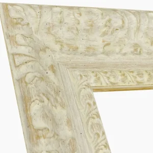 4980.915 Holzrahmen mit White Ocker -Hintergrundprofilmessung 100x60 mm