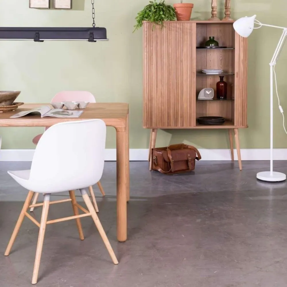 Albert Kuip White Chair