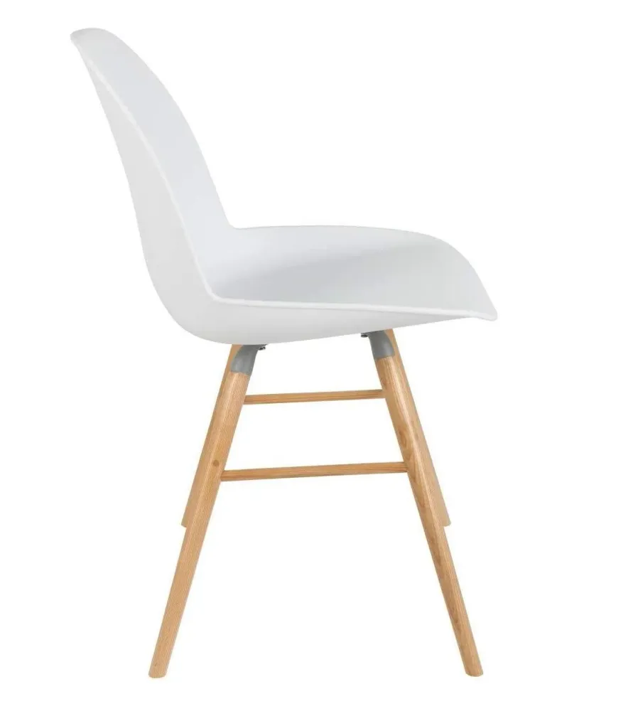 Albert Kuip White Chair