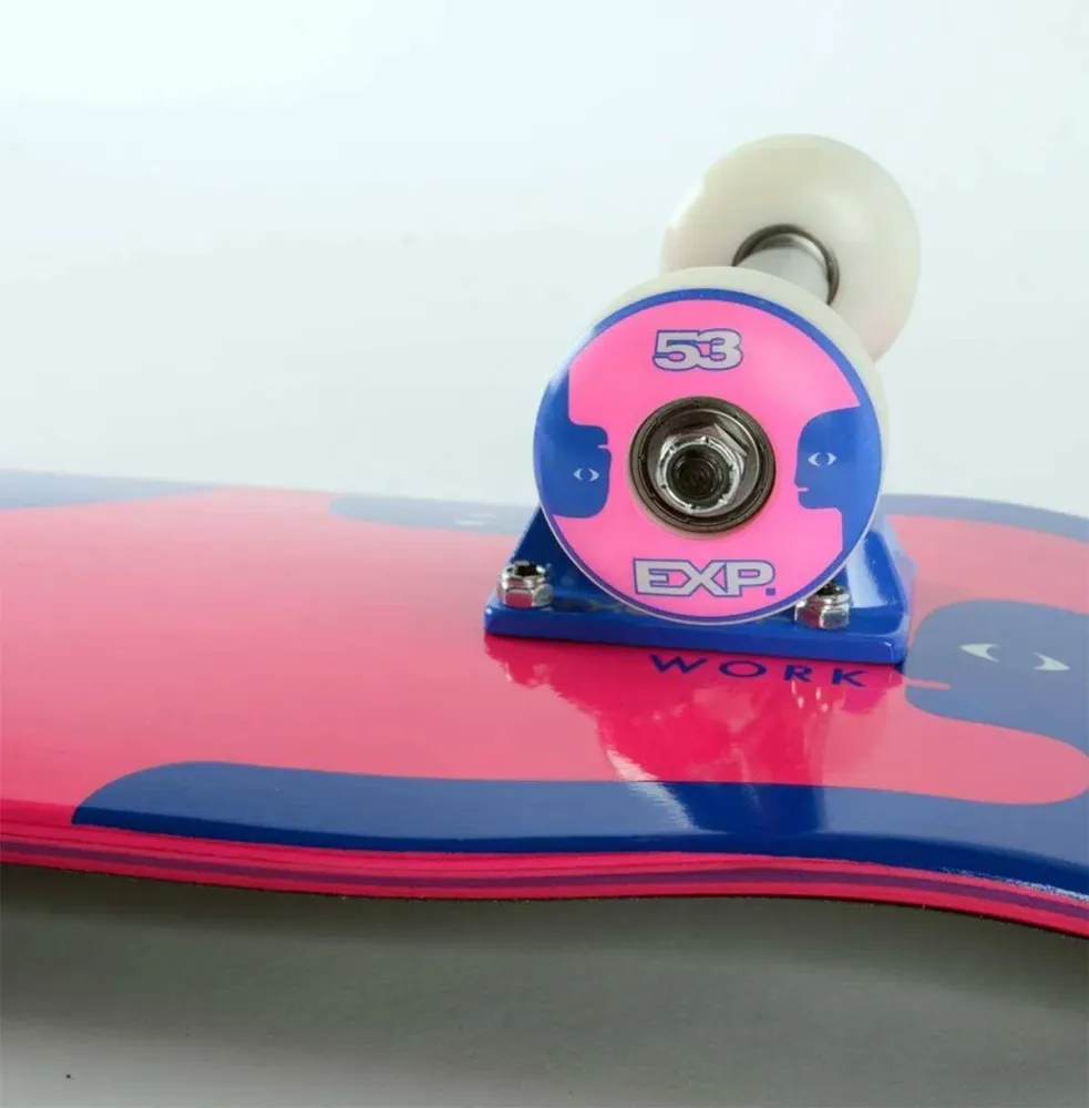 Alien Workshop EXP 8.0 Complete Skateboard White
