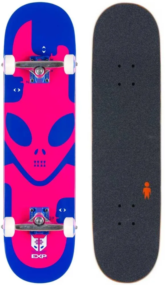 Alien Workshop EXP 8.0 Complete Skateboard White